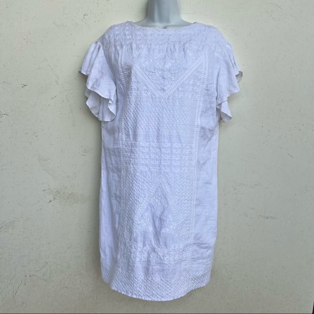 Ralph Lauren White cotton dress size 4 NWT - Picture 6 of 16
